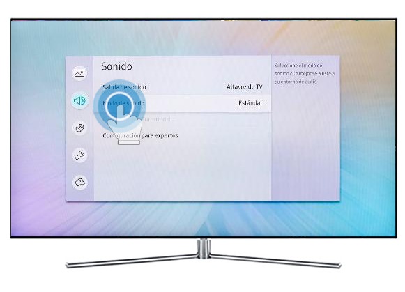 Samsung Smart TV MU6100 - Modo de sonido. ¿Qué son? ¿Cómo se modifican?
