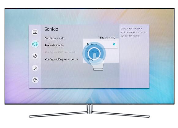 Samsung Smart TV MU6100 - Modo de sonido. ¿Qué son? ¿Cómo se modifican?