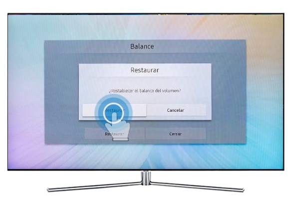 Samsung Smart TV MU6100 - ¿Qué es y cómo ajustar el balance de sonido en el TV?