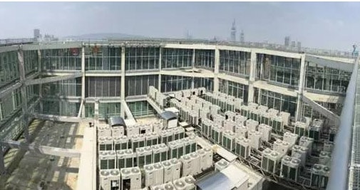 再现高落差项目应用,三星中央空调落户中机国际设计研究院办公楼