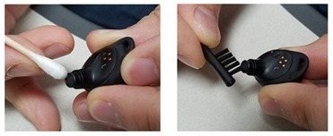 Samsung Gear IconX 音质差/音量小时如何清洁耳机?(SM-R140/R150)
