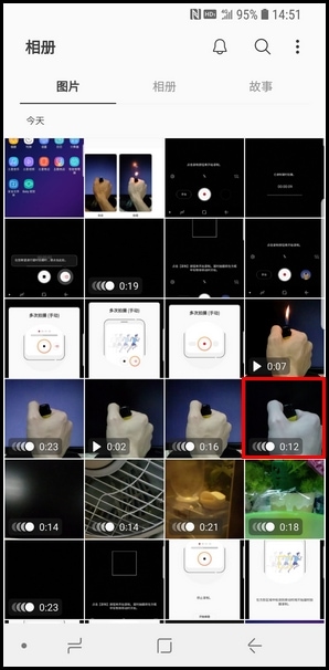 Samsung Galaxy S9/S9+ SM-G9600/G9650(8.0)如何将凝时拍摄的视频设为锁屏壁纸?