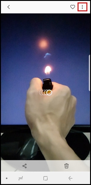 Samsung Galaxy S9/S9+ SM-G9600/G9650(8.0)如何将凝时拍摄的视频设为锁屏壁纸?