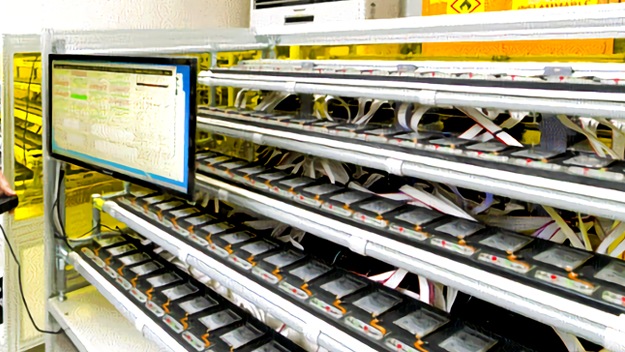 Imagen de prueba de durabilidad del teléfono móvil