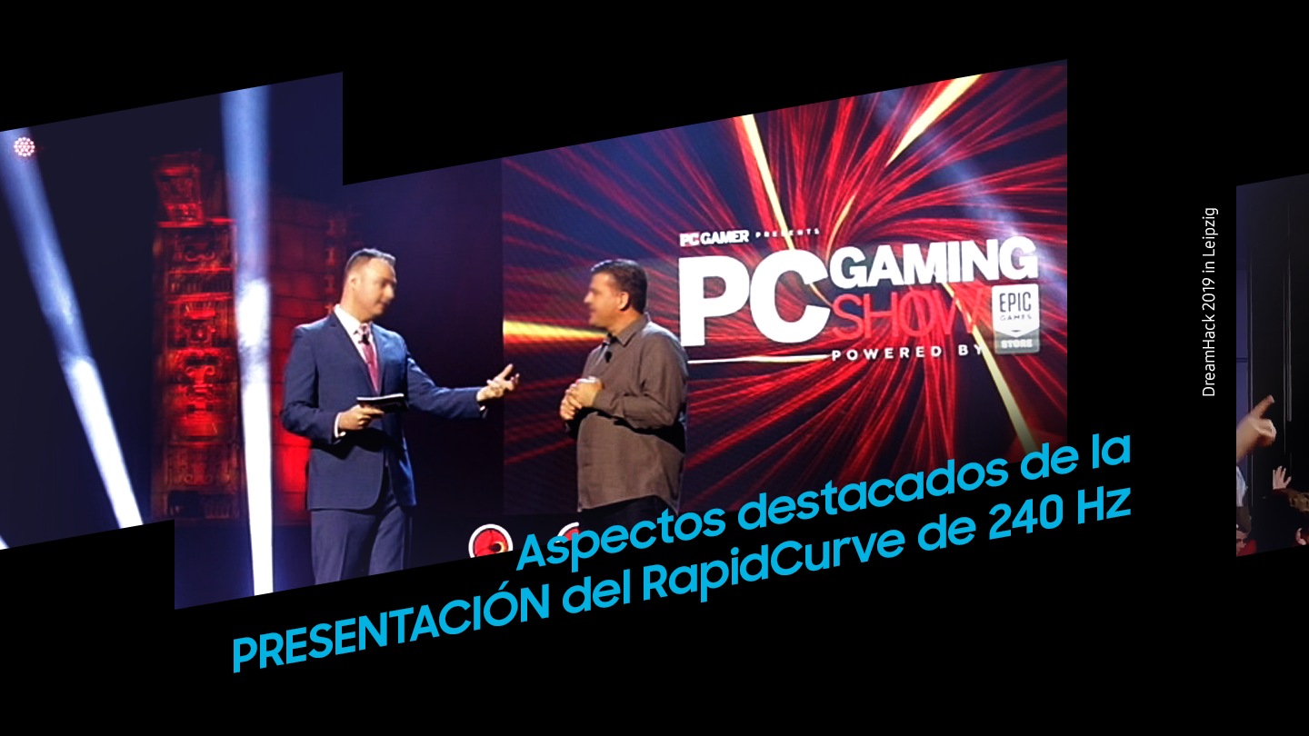 Aspectos destacados de la PRESENTACIÓN del RapidCurve de 240 Hz Aspectos destacados de la PRESENTACIÓN del RapidCurve de 240 Hz
