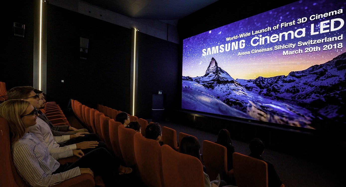 Pantalla 3d samsung Cinemas arena de Zurich Cinemas arena de Zurich Pantalla 3d samsung