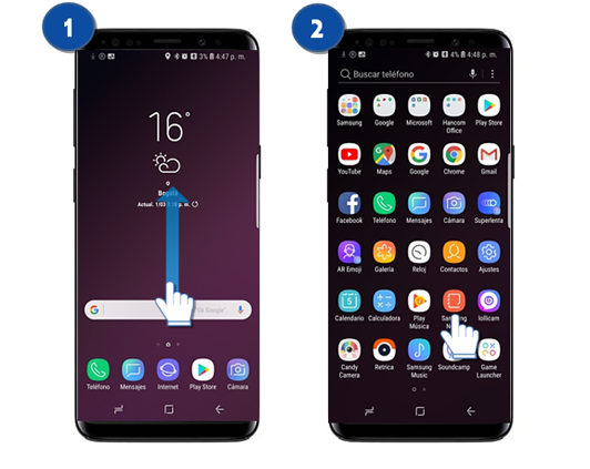 Galaxy S9 | S9 Plus - ¿Cómo eliminar una nota de Samsung Notes?