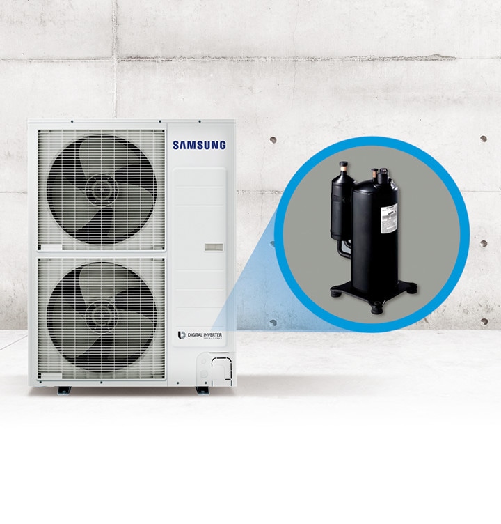 Klimatizace Samsung Klima Kontrola klimatu VRF DVM S Eco