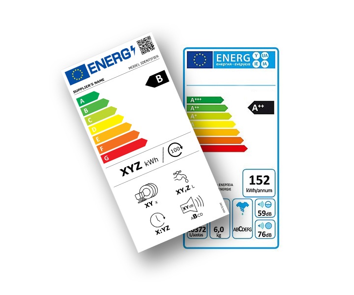 Nové energetické štítky pro rok 2021, které zahrnují nový klasifikační systém s hodnocením pouze A až G. Nové energetické štítky pro rok 2021, které zahrnují nový klasifikační systém s hodnocením pouze A až G.