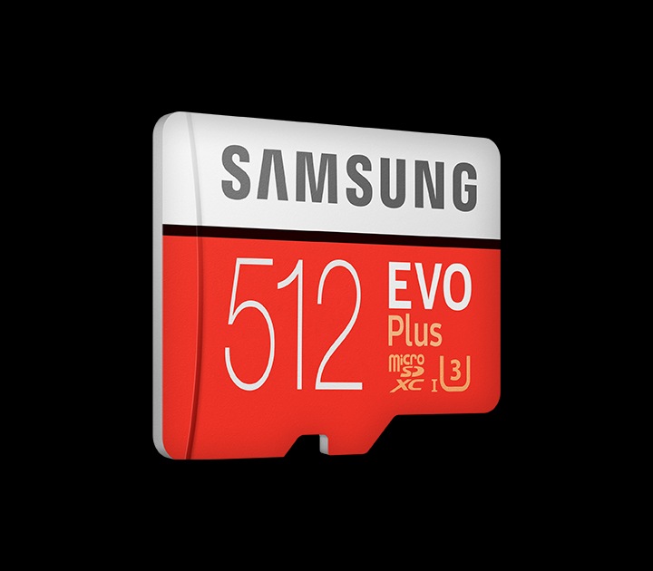 EVO Plus microSDXC Card 100MB/s (SD Adaptér) 512 GB