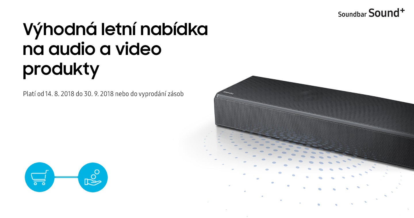 Výhodná letní nabídka audio a video produktů