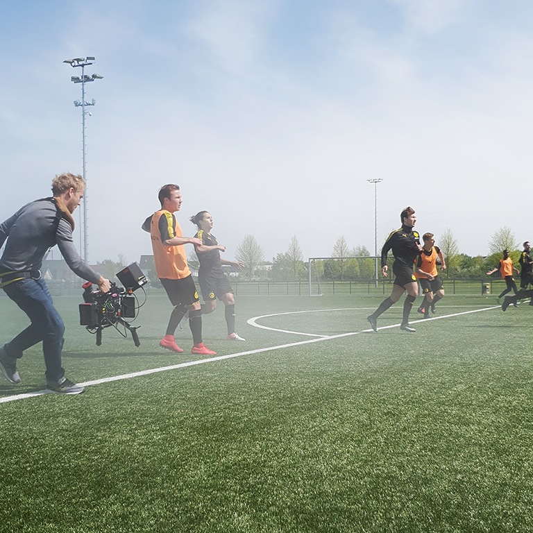 Making-of: Mario Götze in Aktion