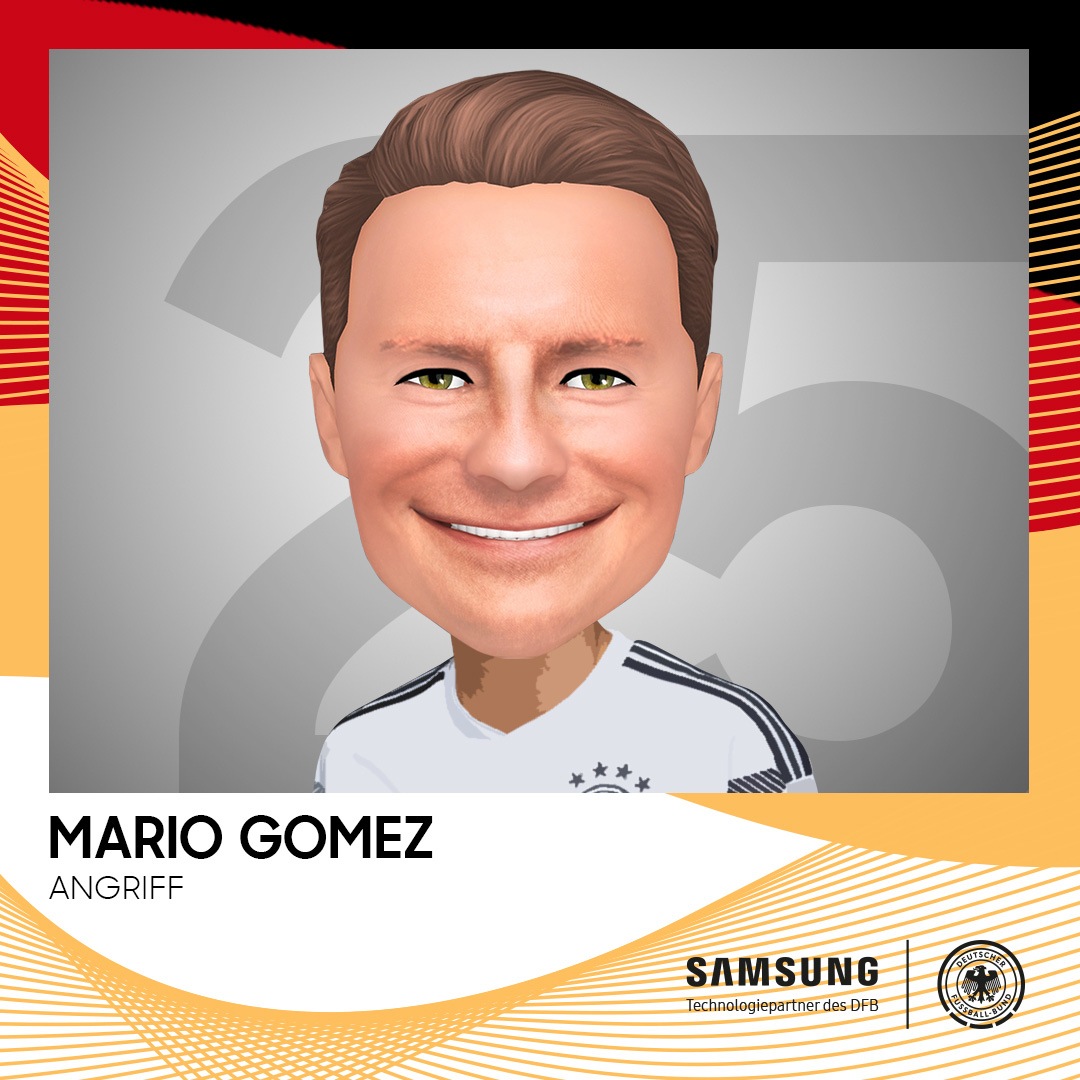 Mario Gomez Erfahrener Spieler im Sturm – Mario Gomez
