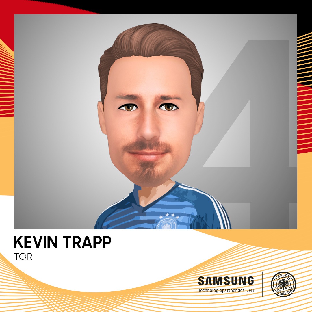 Kevin Trapp Dritter Torhüter des DFB-Teams – Kevin Trapp