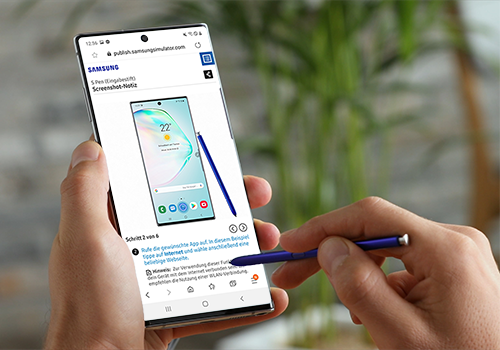 Note10 Simulator
