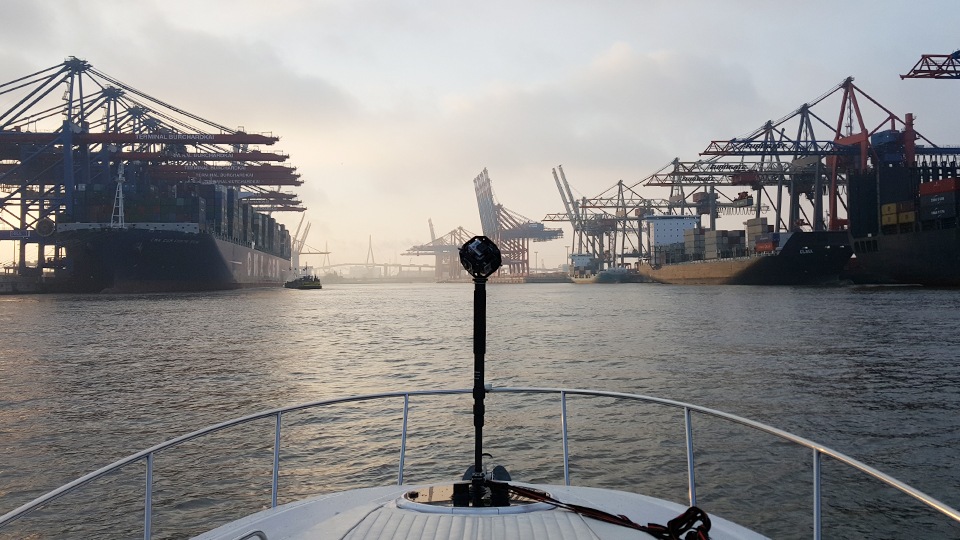 360° VR im Hamburger Hafen: ganz besondere Gallionsfigur 360° VR im Hamburger Hafen: ganz besondere Gallionsfigur