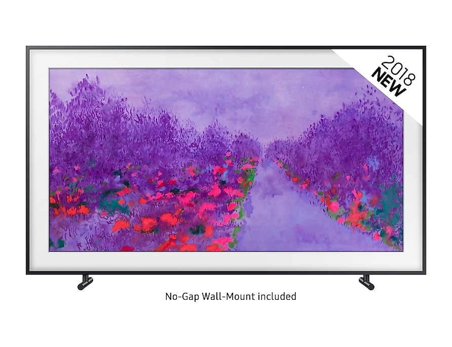 Nahaufnahme von „Kornfeld mit Krähen“ von Vincent van Gogh angezeigt auf einem „The Frame“-Fernseher