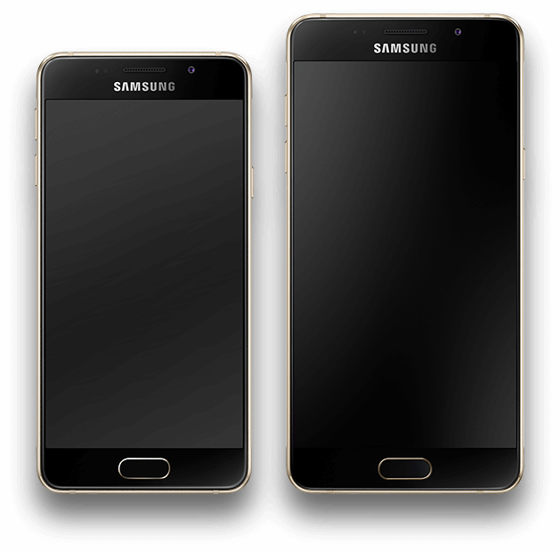 Das Samsung Galaxy A3 (2016) und das A5 (2016)