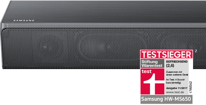 Testsieger Soundbar HW-MS650