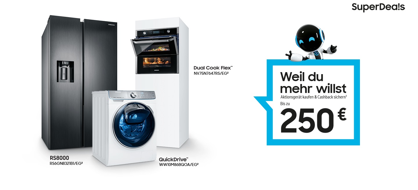 Superdeals - Mehr Innovation. Mehr Cashback sichern.
