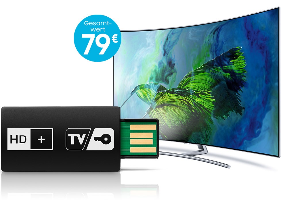 Samsung QLED TV HD+ TVKey Aktion Samsung DE