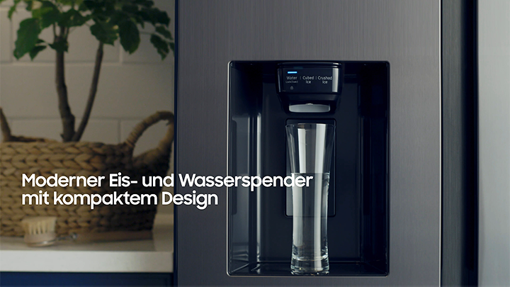 Eiszeit mit Stil - Eiswürfel- und Wasserspender im neuen Family Hub