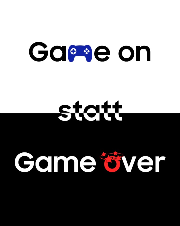 Game on statt Game over Game on statt Game over