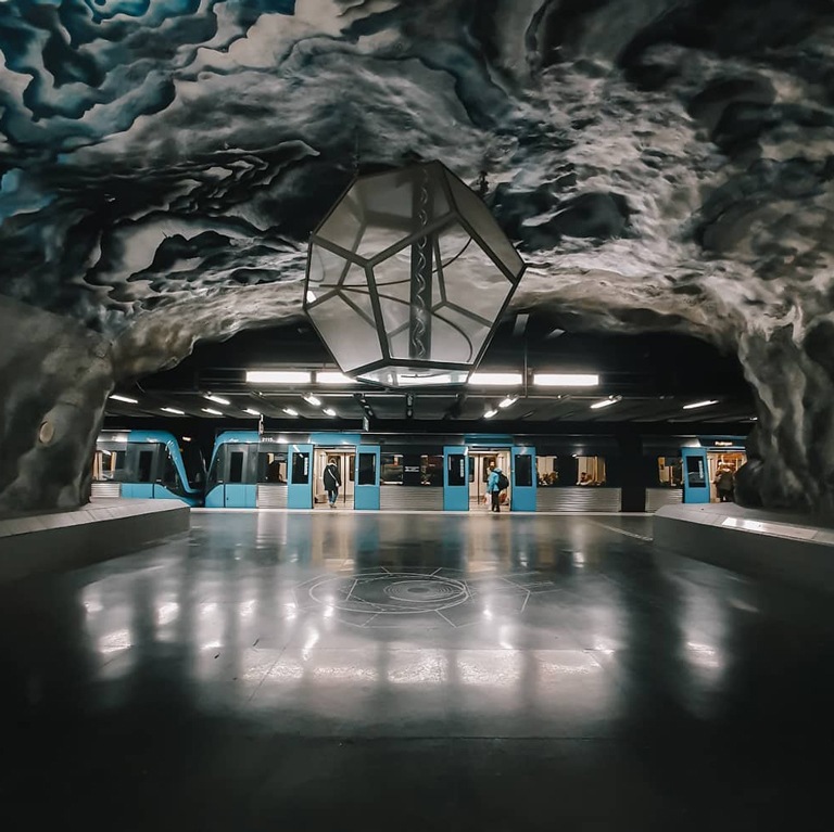 U-Bahn-Station, Stockholm U-Bahn-Station, Stockholm