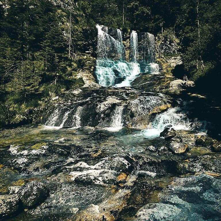 Weißbachfälle, Bayern Weißbachfälle, Bayern