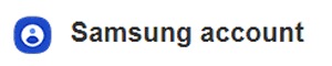 Samsung Account Logo