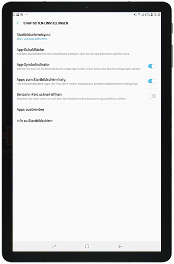 App-zum Startbildschirm hinzufügen