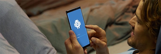 Android 10 du service Samsung