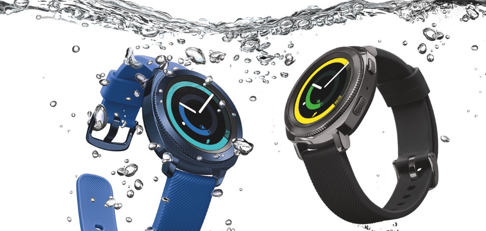 Der IP-Code (z. B. der Samsung Gear Sport) gibt den Schutzgrad gegen das Eindringen von Staub und Wasser an.