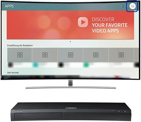 Wie kann ich Apps von meinem UHD Blu-ray Player UBD-M9500 entfernen?