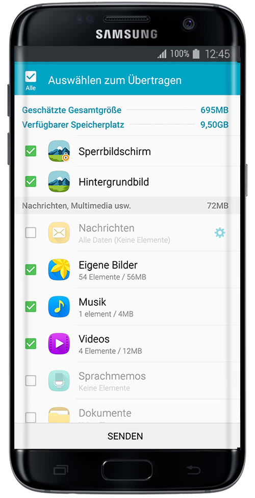 Samsung Galaxy S7 Kontaktbild Hinzufügen Geht Nicht smartswitch | Samsung DE