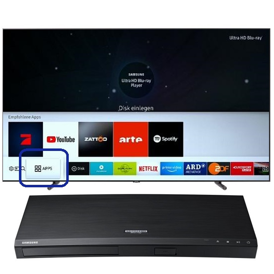 apps, m7500, installieren, smart hub
