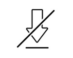 Symbol für „Kein Download erforderlich”