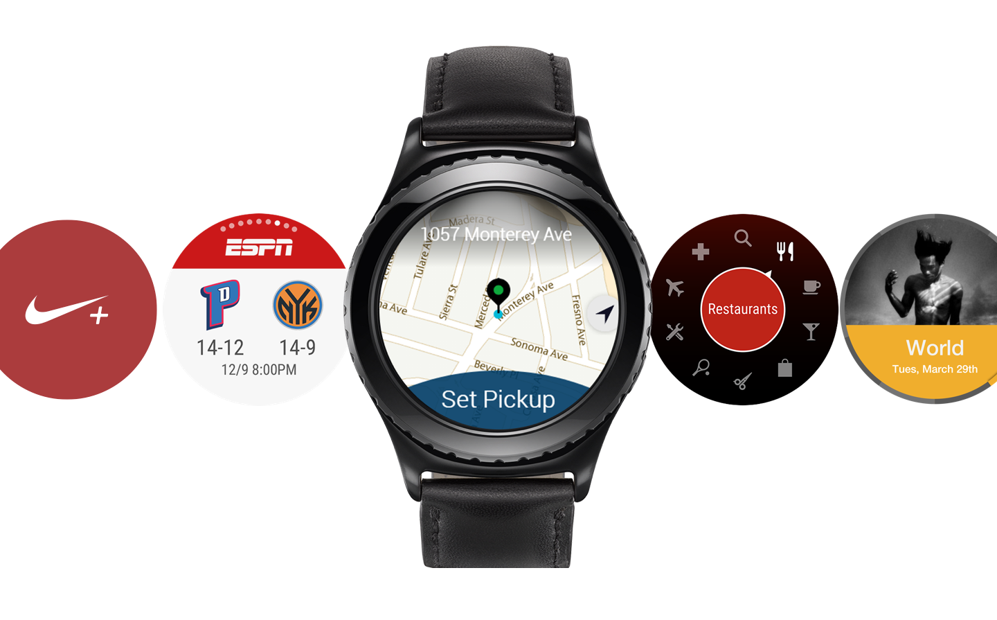 Samsung Gear S2 Apps