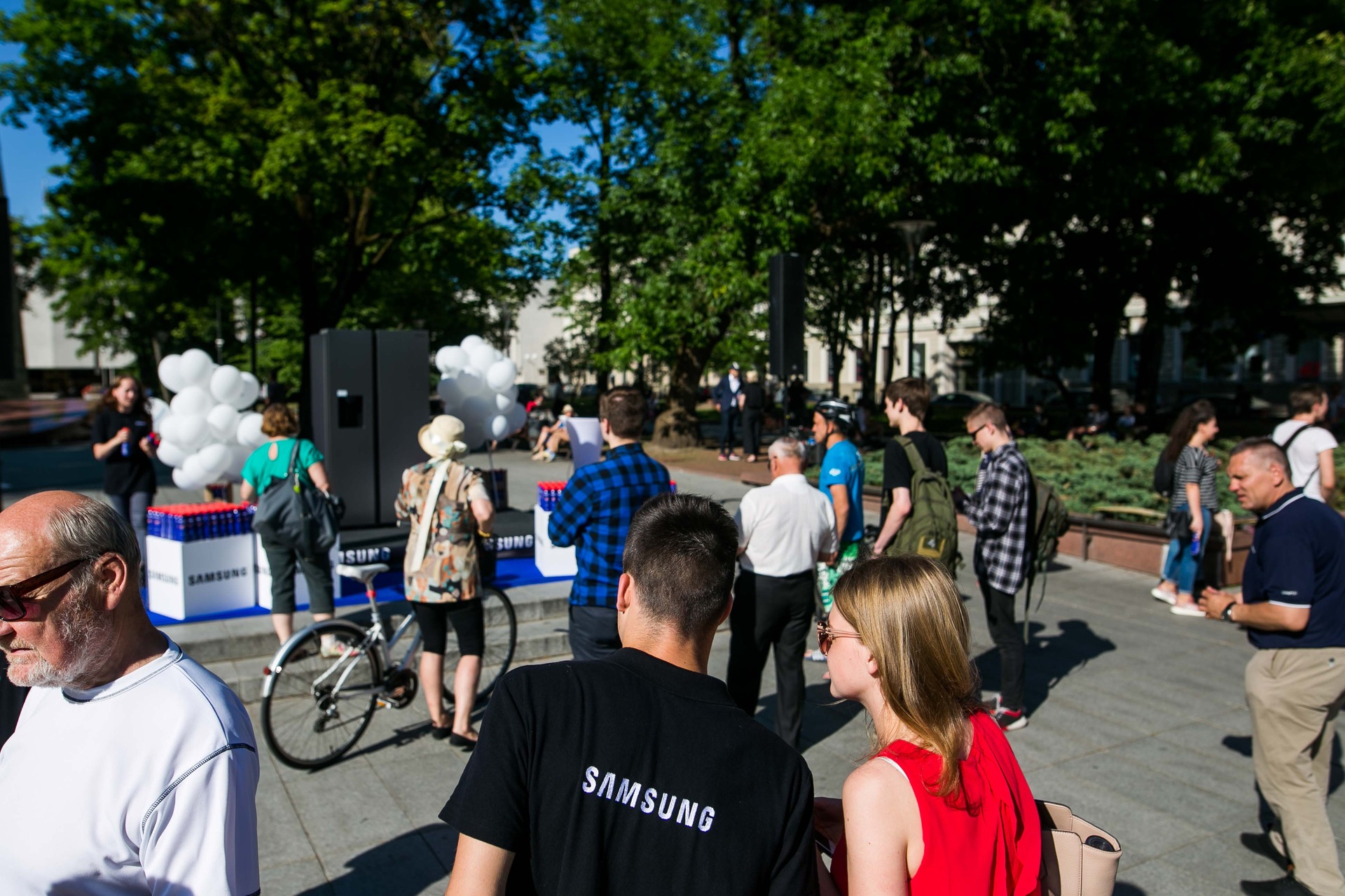 Pirmąją vasaros dieną „Samsung“ vilniečiams metė iššūkį Pirmąją vasaros dieną „Samsung“ vilniečiams metė iššūkį