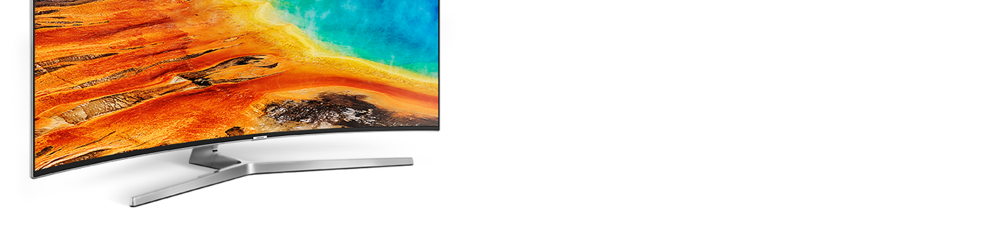 Samsungi UHD 4K nõgus nutiteler