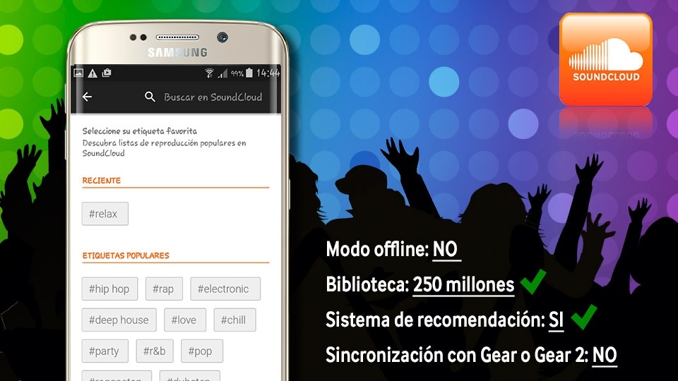 Descubre nueva música desde tu Smartphone o tablet con SoundCloud