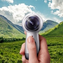 Samsung Gear 360 (2017) en la montaña