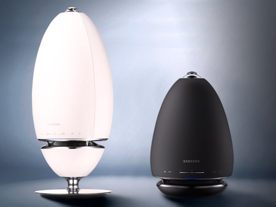 Altavoces portátiles Samsung con sonido 360 grados