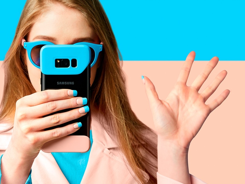 Samsung Galaxy S8 y sus accesorios