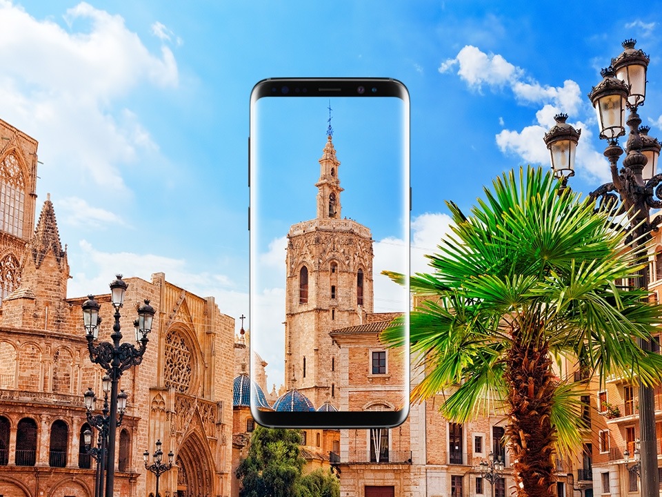 Galaxy S8 en Valencia