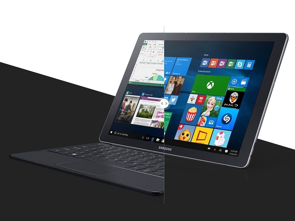 Galaxy Tab Pro S Tablet con teclado