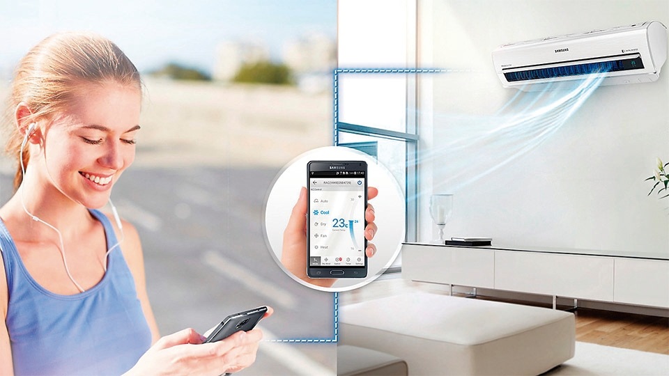 Controla el aire acondicionado con Smart Home