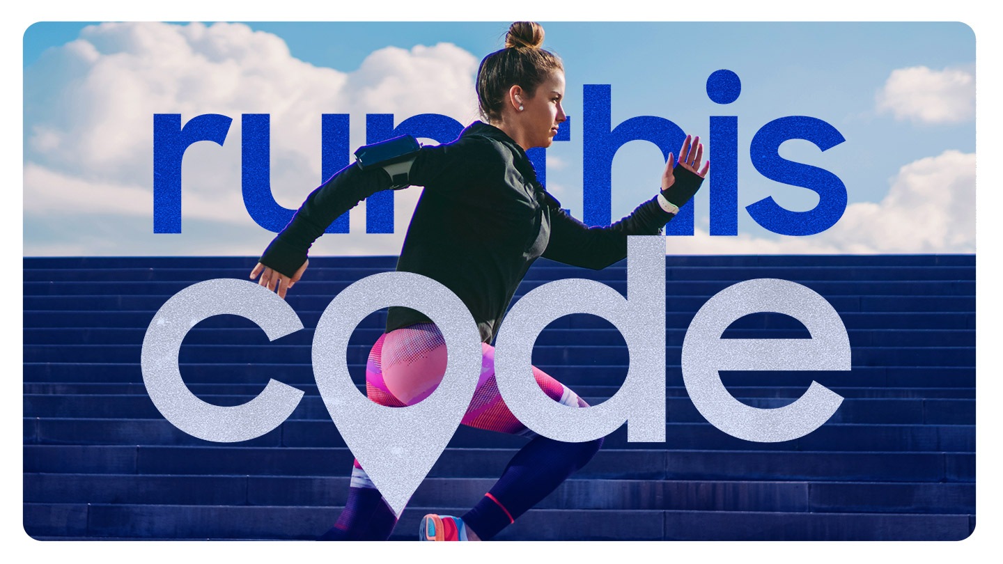 Run This Code | Corre y podrás ganar un Galaxy Watch 3 Run This Code | Corre y podrás ganar un Galaxy Watch 3