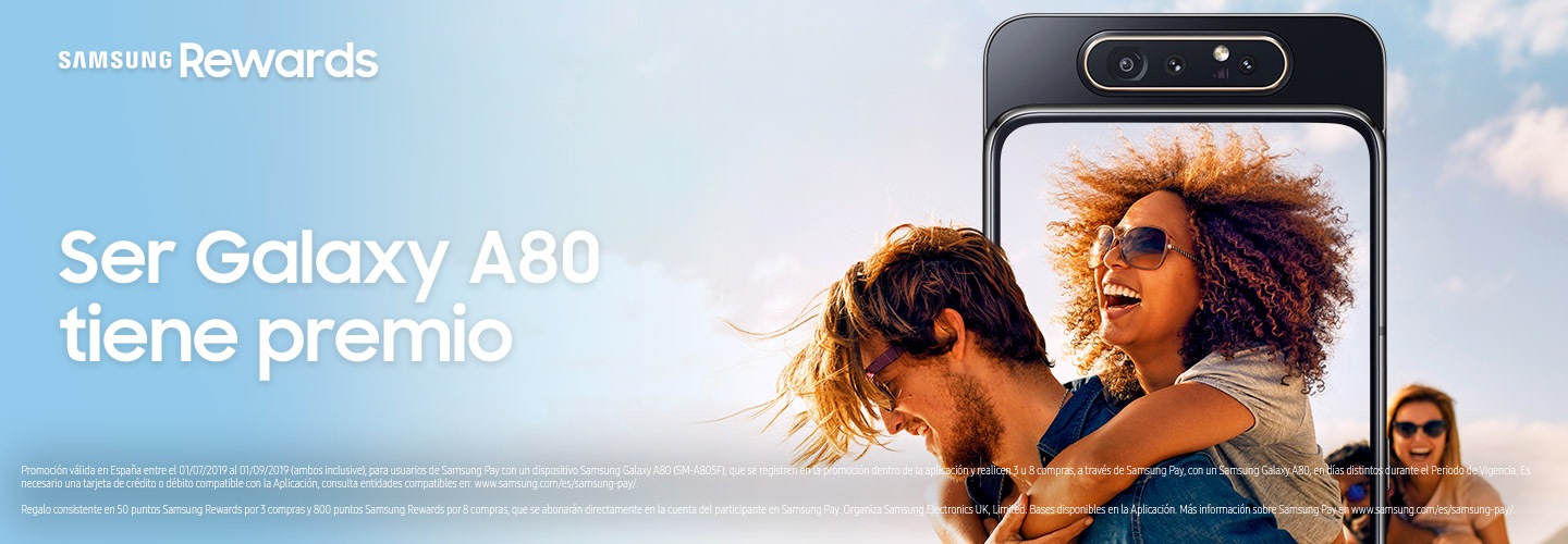 Ser Galaxy A80 tiene premio Ser Galaxy A80 tiene premio