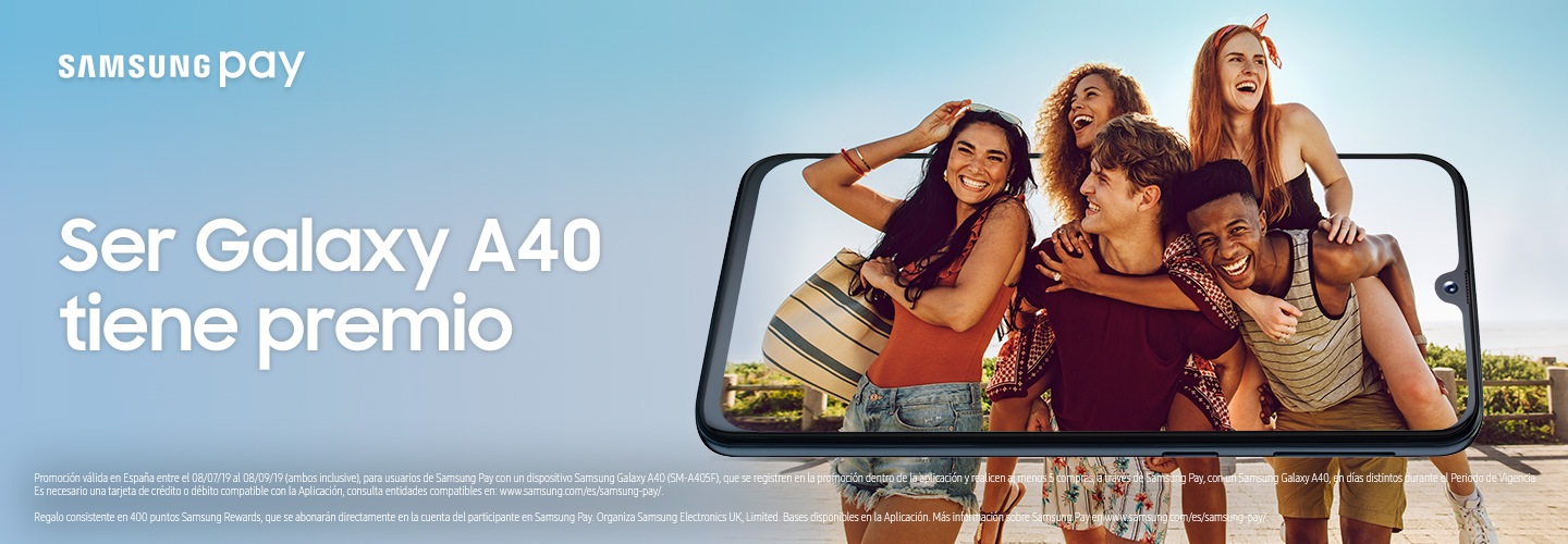 Ser Galaxy A40 tiene premio Ser Galaxy A40 tiene premio